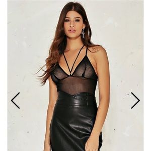 Abbie High Waisted Vegan Leather Skirt